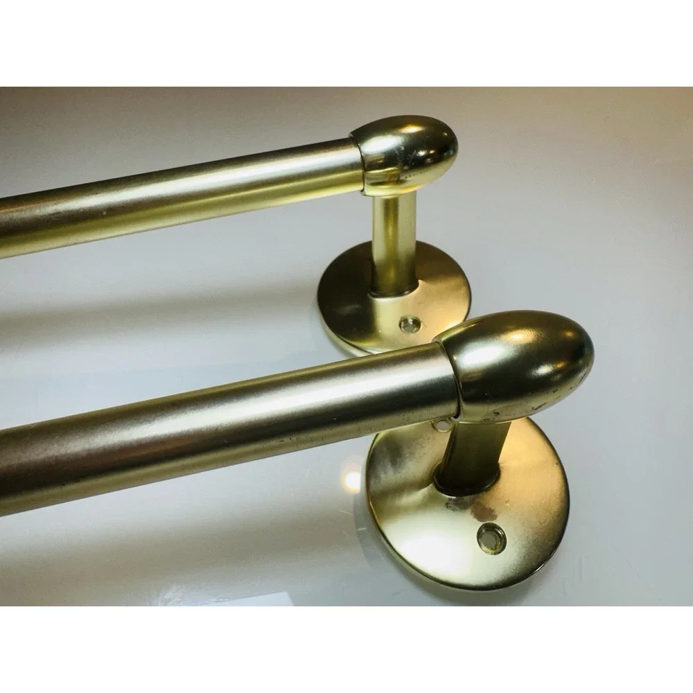 Solid Brass Wall-mounted Holder Lot of 2 Paper Tower Holders 12